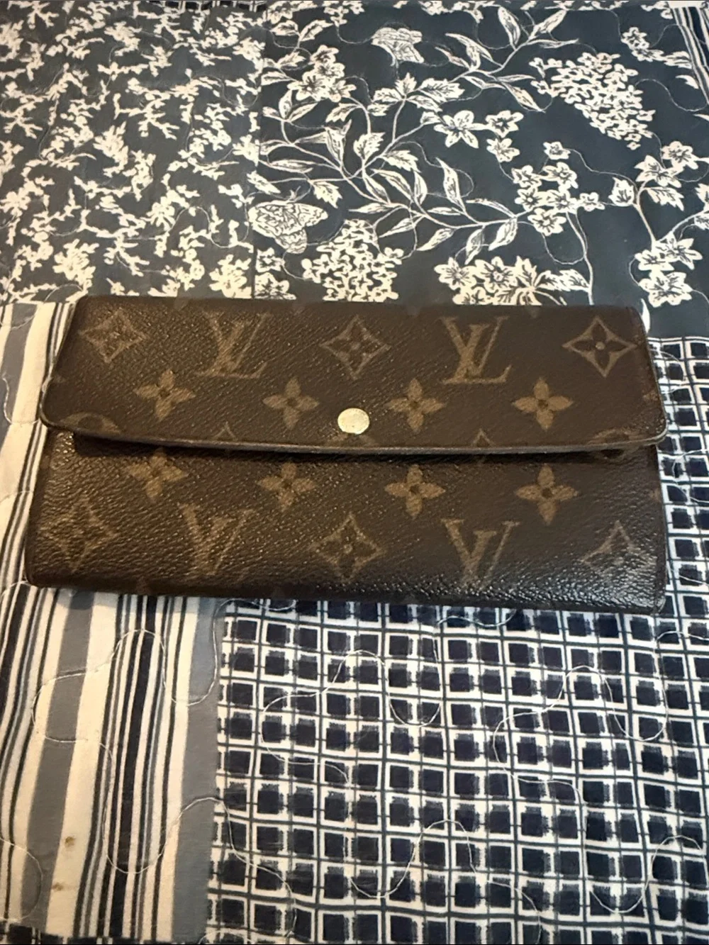 Louis Vuitton Brown Monogram Canvas Continental Wallet